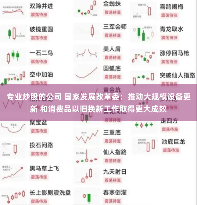专业炒股的公司 国家发展改革委：推动大规模设备更新 和消费品以旧换新工作取得更大成效